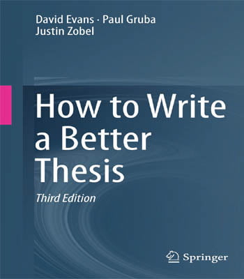 How To Write A Better Thesis Free Pdf Books Downloads