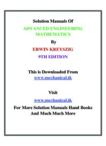 Advanced Engineering Mathematics Pdf Download