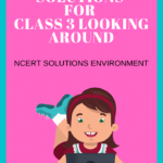 NCERT Solutions for Class 3 Environment - Looking Around
