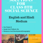 NCERT Solutions For Class 8th Social Science English/Hindi
