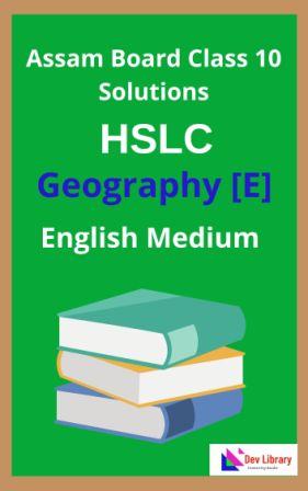 Class 10 Geography Elective Solutions In English