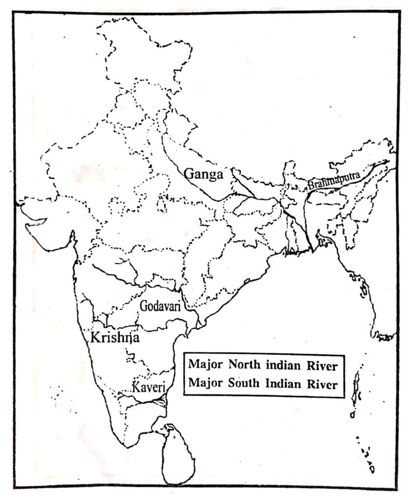 north Indian and south Indian river