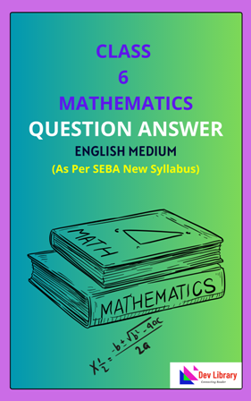 SEBA Class 6 Mathematics Solutions English Medium