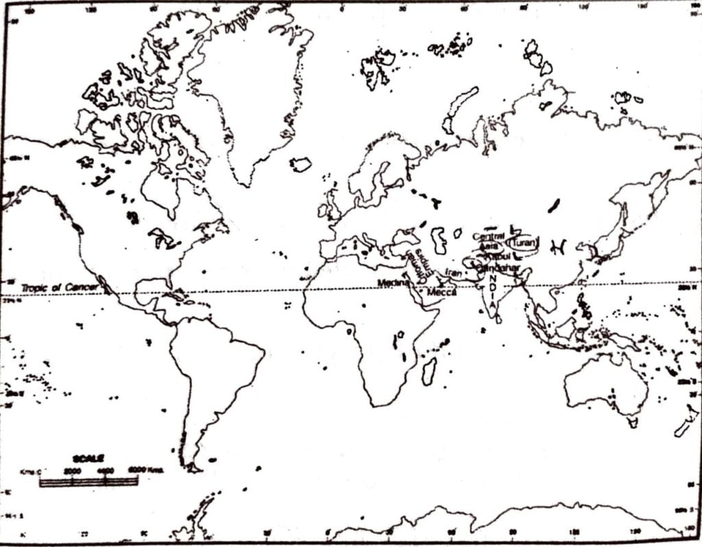 Class 12 History Chapter 10 Map 1