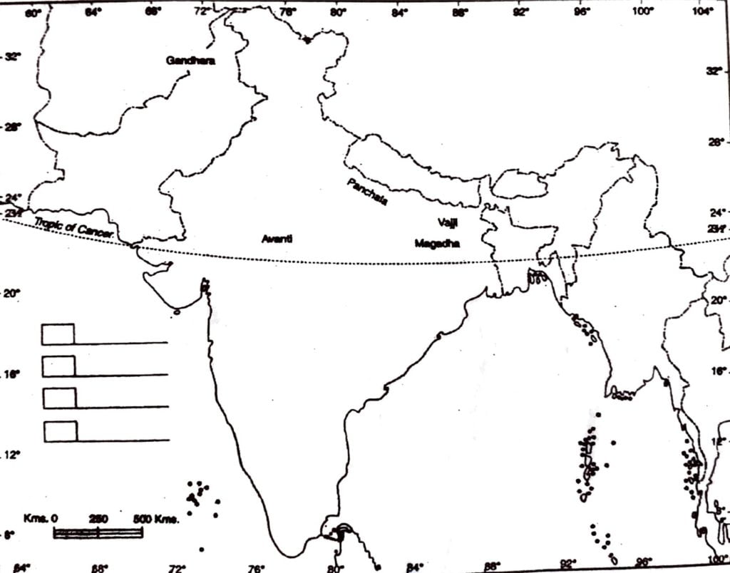 Class 12 History Chapter 18 Map Work - Dev Library