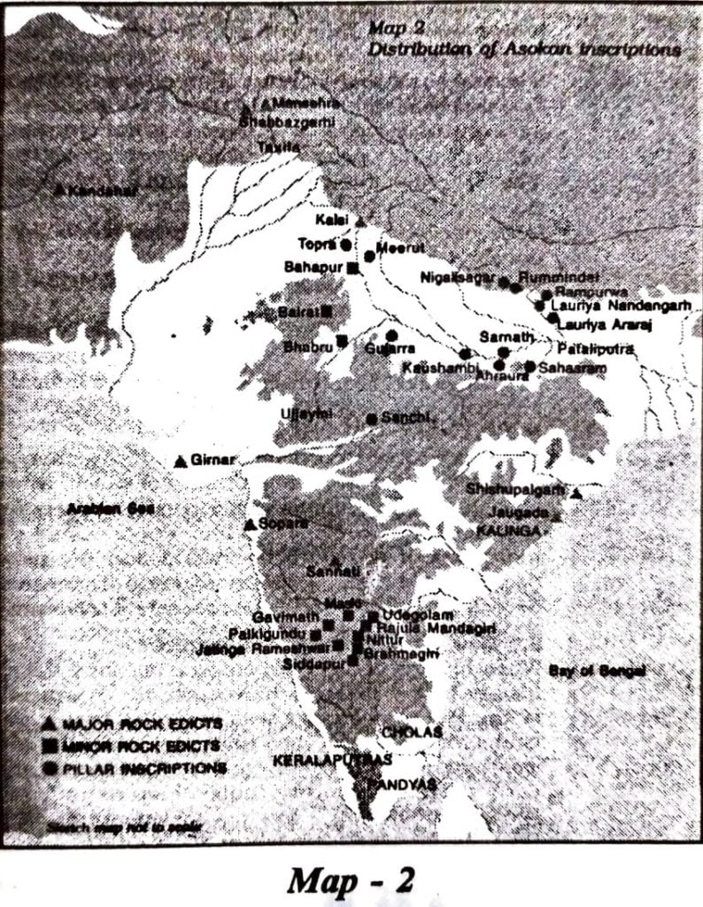 Class 12 History Chapter 2 Map 2