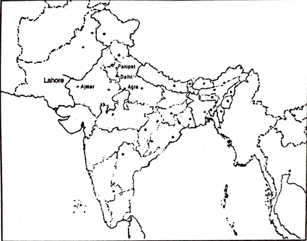 Class 12 History Chapter 18 Map 4
