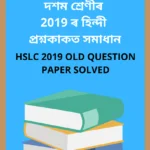 Class 10 Hindi 2019 Question Paper Solved