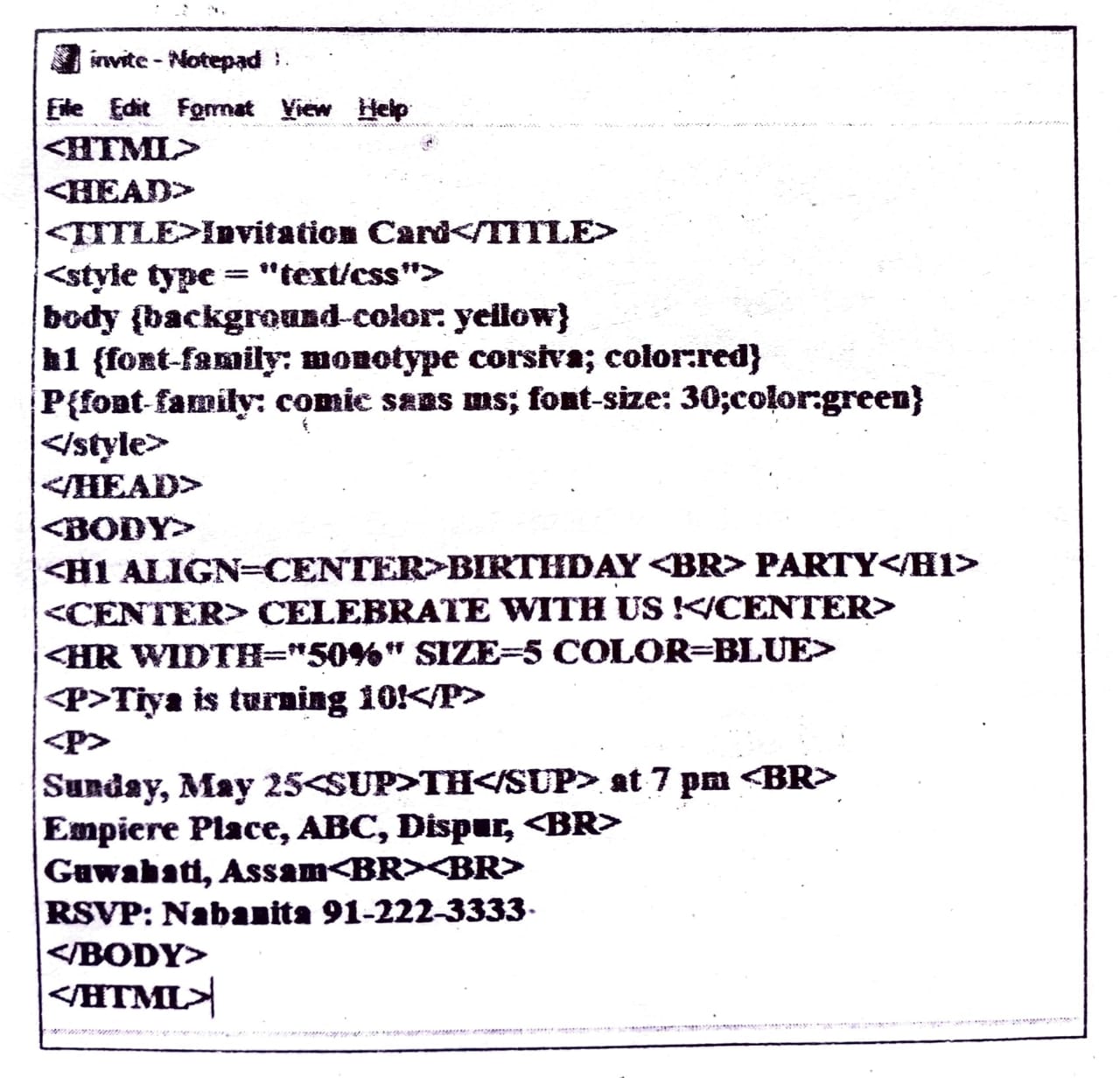 Class 10 Computer Science Chapter 2 HTML5 And CSS3 - Dev Library