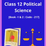 ASOS Class 12 Political Science