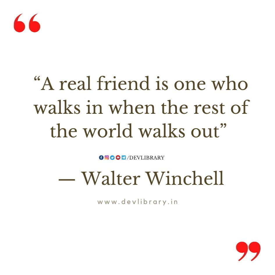 Most Beautiful Quotes for Friends in English