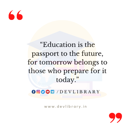 Short Quotes About Education