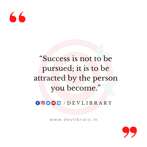 Short Quotes About Success