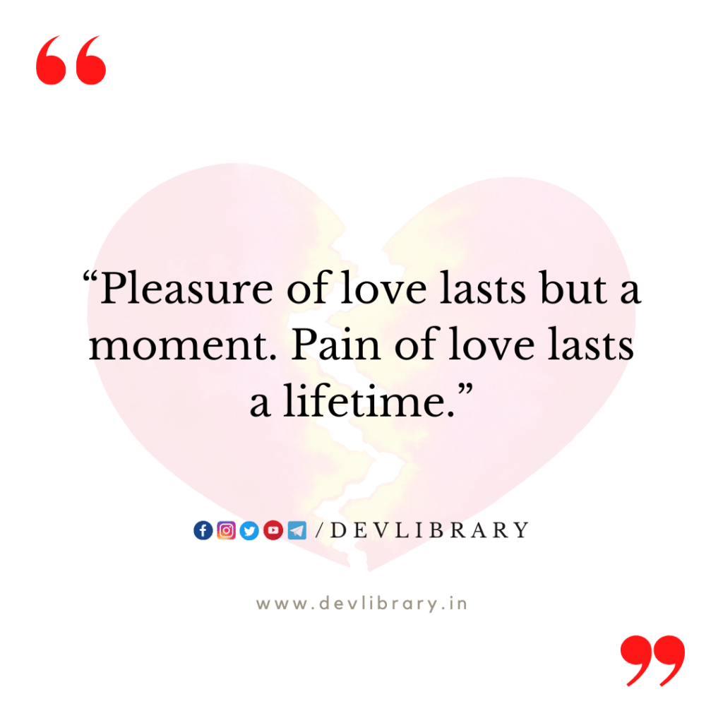 Sad Love Quotes for Instagram