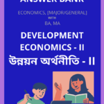 Development Economics - II