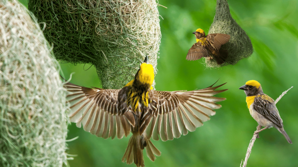 টুকুৰা চৰাই - Baya weaver Bird In Assamese