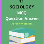Class 11 Sociology MCQ Question Answer