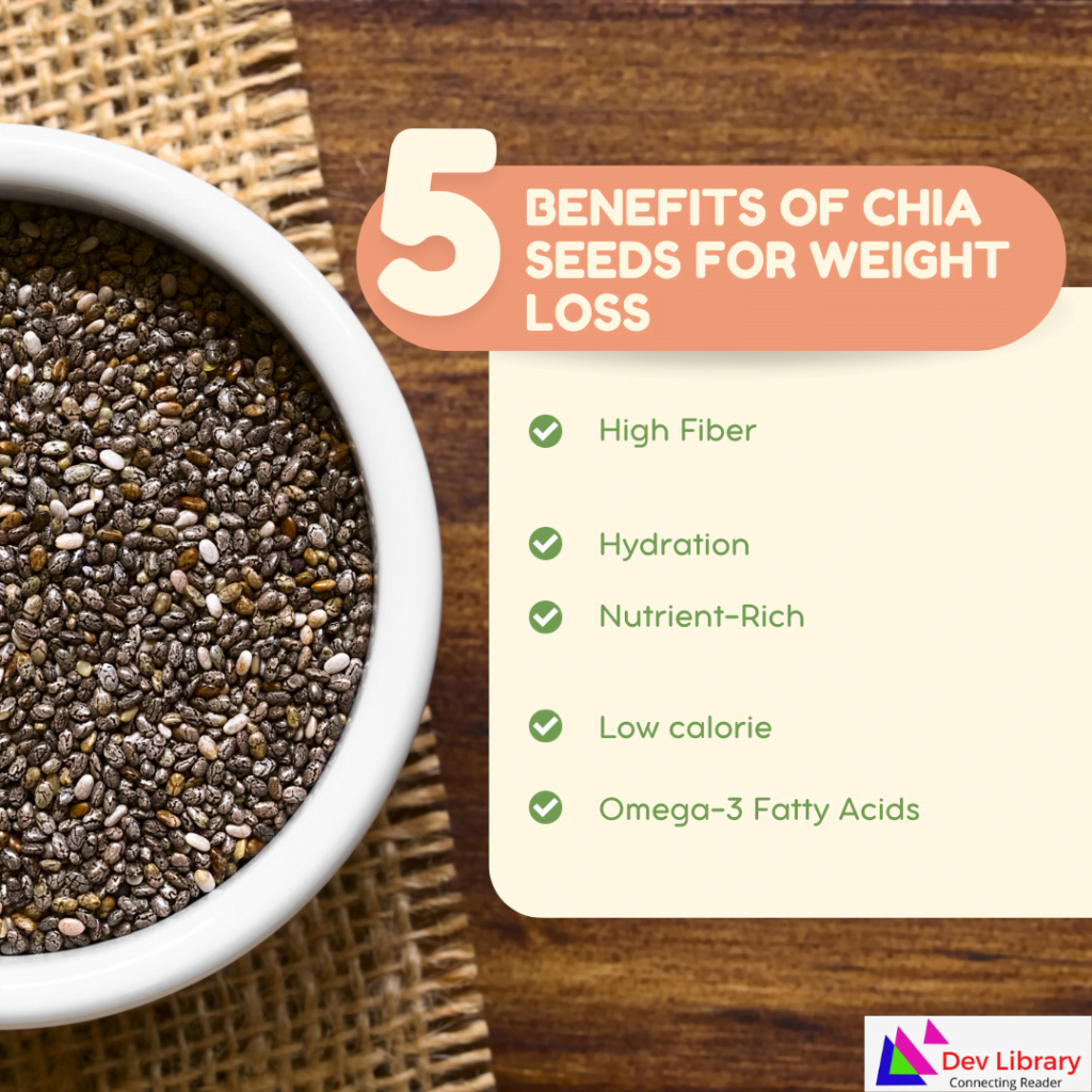 ওজন হ্ৰাস কৰাৰ বাবে চিয়া চিডৰ লাভালাভ (Benefits of Chia Seeds for Weight Loss)