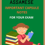 Class 10 Assamese Important Notes
