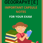 Class 10 Elective Geography Important Notes in Assamese