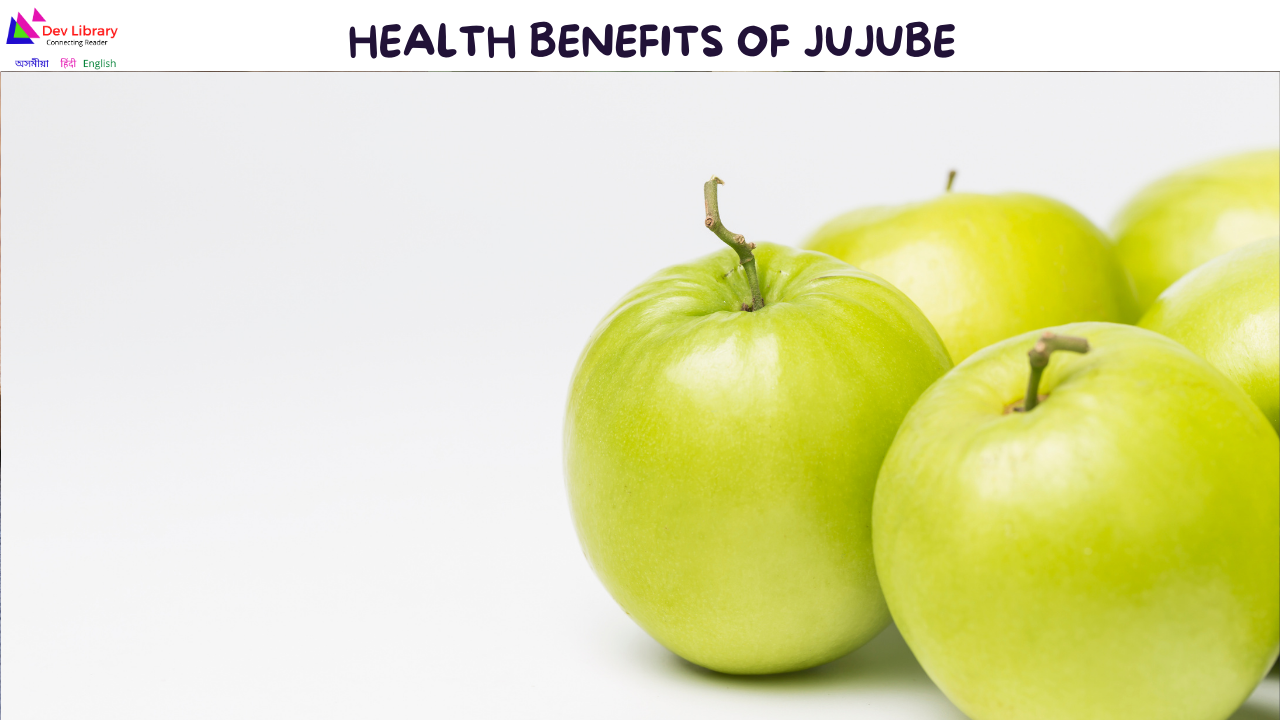 Health benefits of Jujube