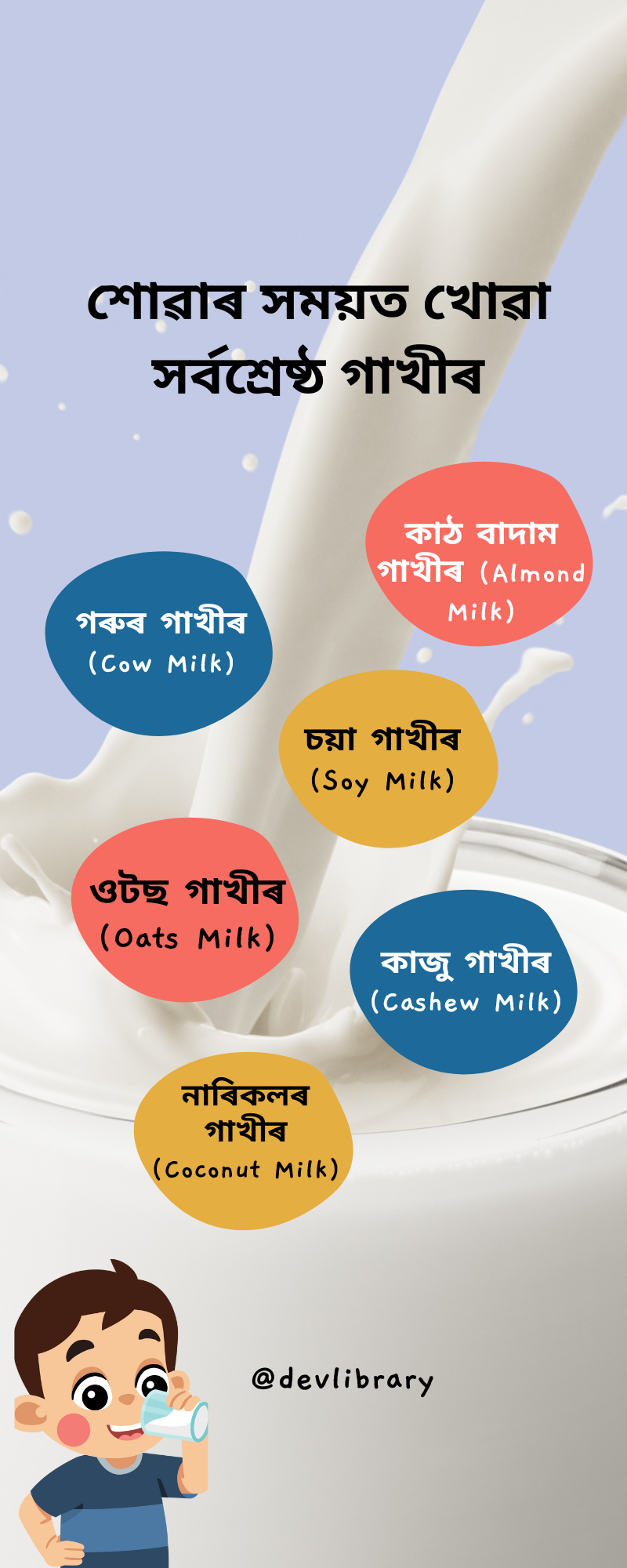 Best Bedtime Milk | শোৱাৰ সময়ত খোৱা সৰ্বশ্ৰেষ্ঠ গাখীৰ