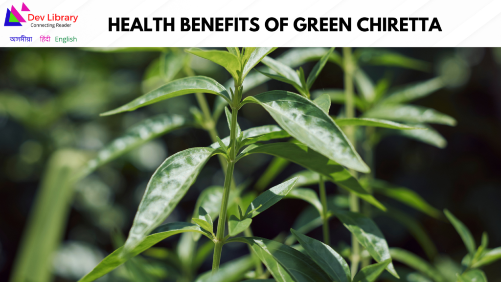 Health Benefits of Green chiretta | কালমেঘৰ স্বাস্থ্যজনিত উপকাৰিতা