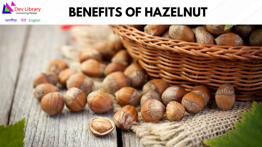 Health Benefits of Hazelnut | হেজেলনাটৰ স্বাস্থ্যজনিত লাভালাভ 