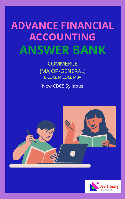 Advance Financial Accounting Answer Bank