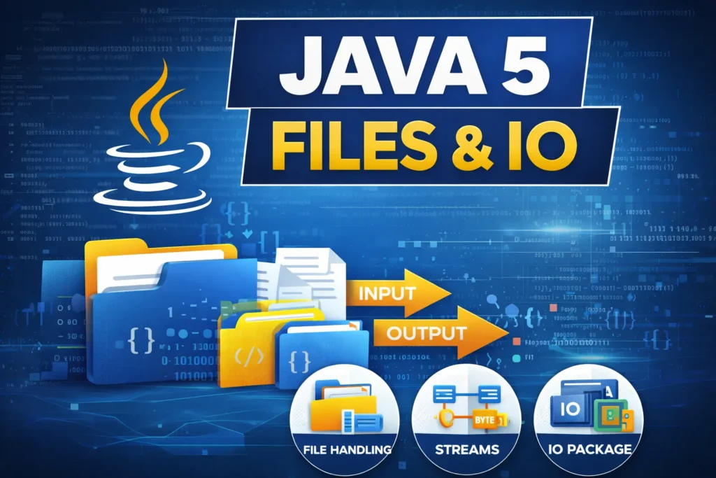 Java 5 Files and Java IO