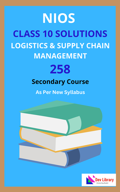 NIOS Class 10 Logistics & Supply Chain Management Solutions