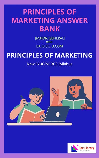 Principles of Marketing Answer Bank