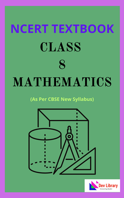 NCERT Class 8 Mathematics Textbook PDF
