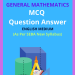SEBA Class 10 Mathematics MCQ Solutions