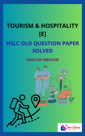 HSLC Tourism & Hospitality Question Paper Solved English Medium