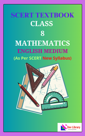 SCERT Class 8 Mathematics PDF Book English Medium