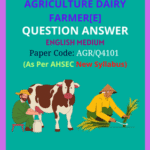 Class 11 Agriculture Dairy Farmer Solutions English Medium