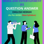 Class 11 Media and Entertainment Solutions English Medium