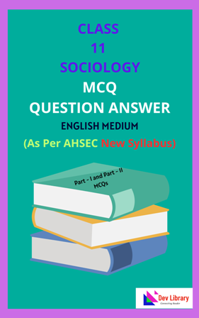 Class 11 Sociology MCQ English Medium