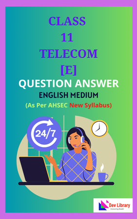 Class 11 Telecom Solutions English Medium [E]