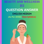 Class 12 Beauty and Wellness English Medium