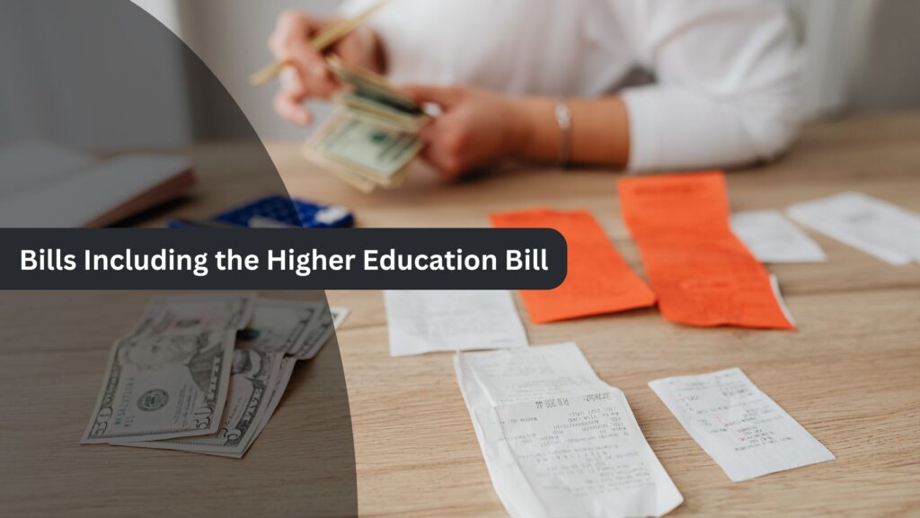 Higher Education Bill Parliamentary Winter Session