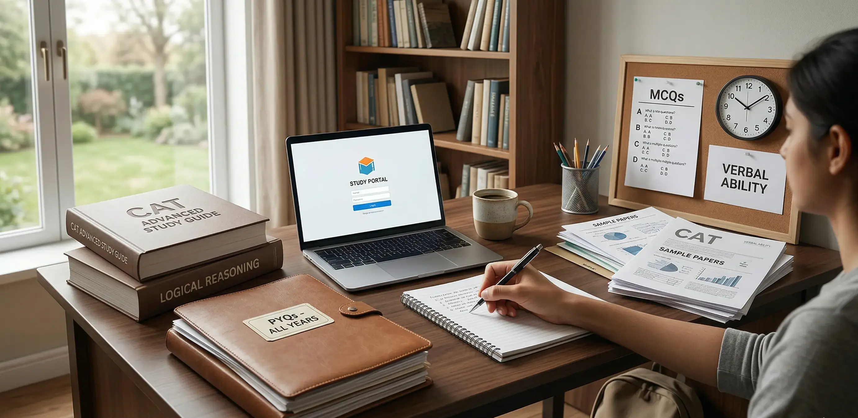 CAT Study Materials, PYQs, Sample Papers & MCQs – Complete Preparation Guide