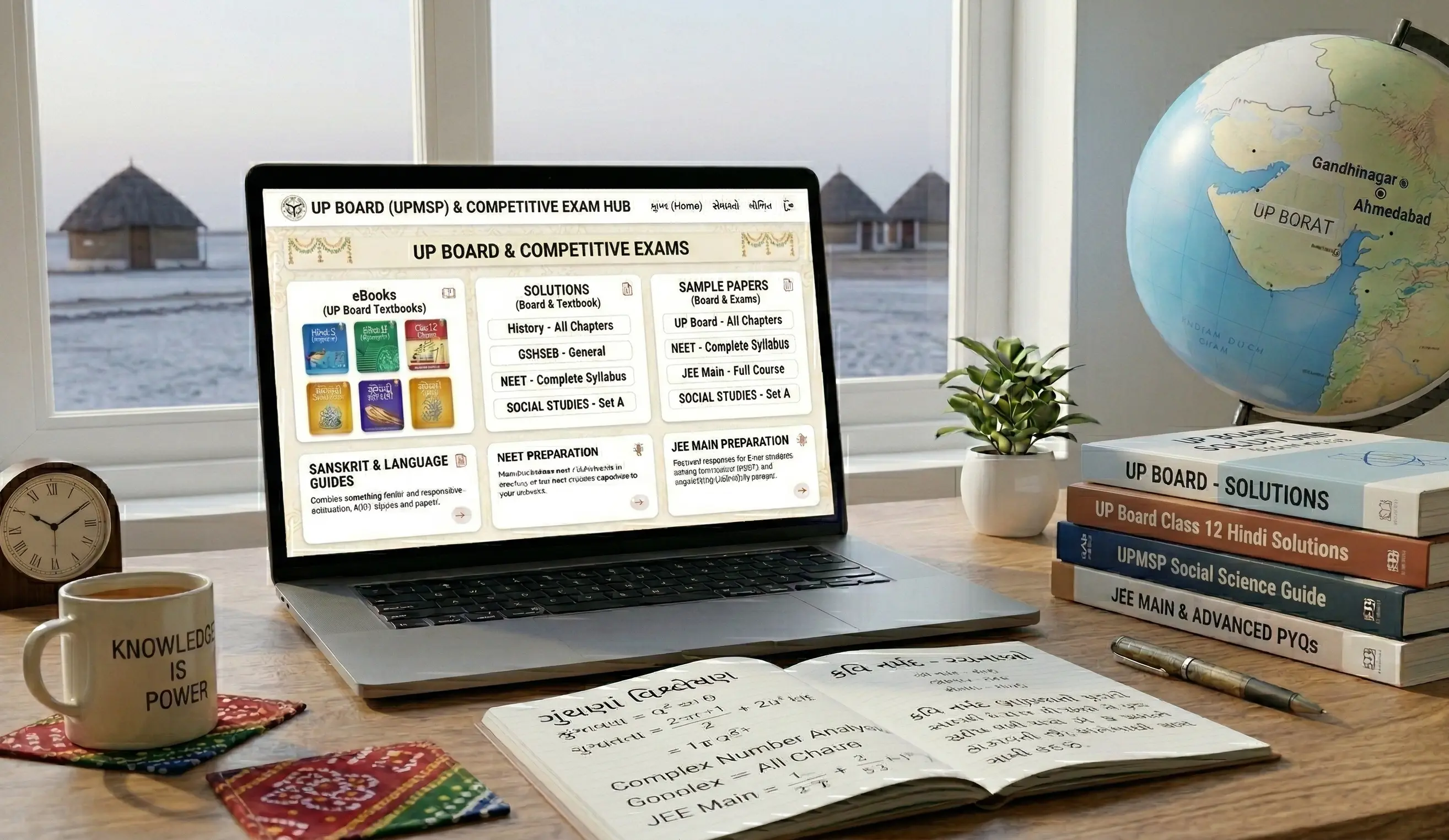 UP Board (UPMSP) Solutions, eBooks, PYQs, Sample Papers & NEET JEE Main Preparation