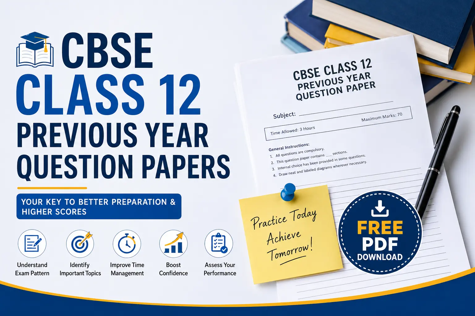 CBSE Class 12 Previous Year Question Papers