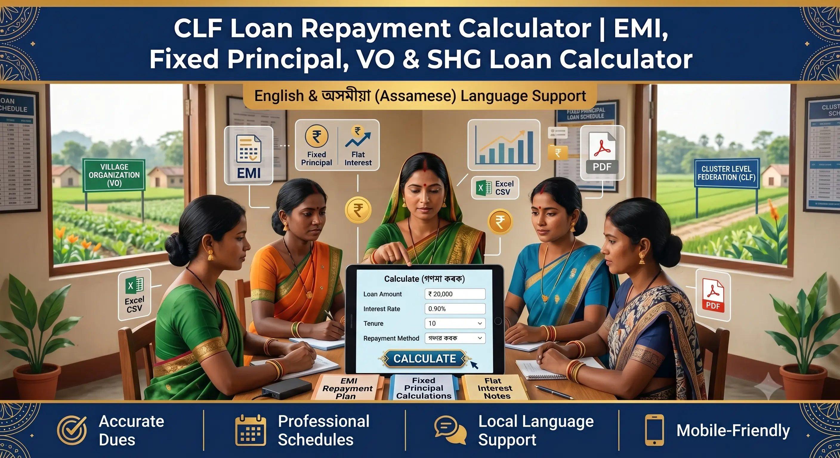 CLF Loan Repayment Calculator