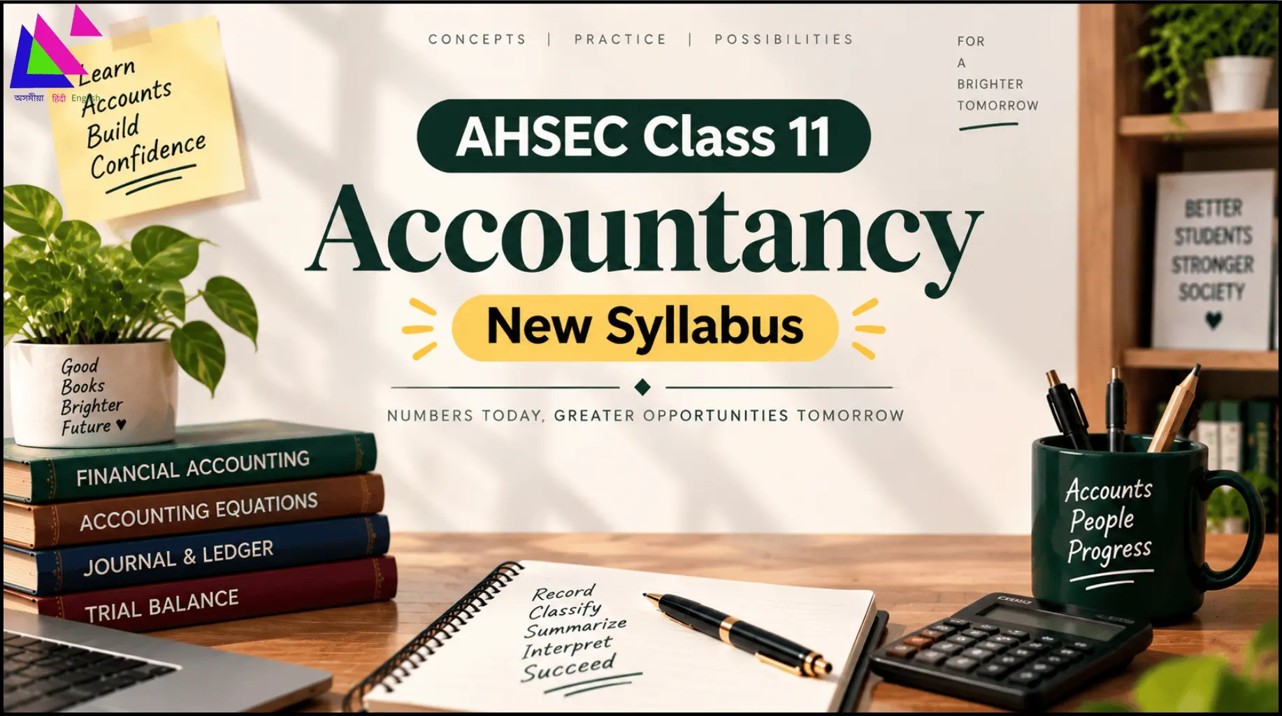 AHSEC Class 11 Accountancy Syllabus