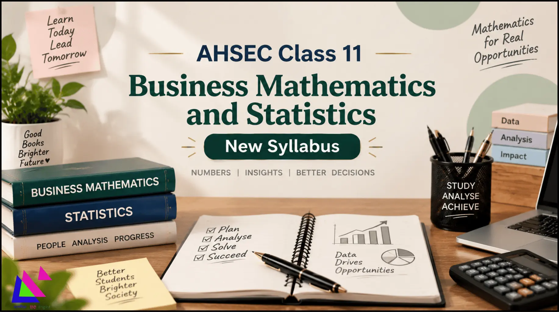 AHSEC Class 11 Business Mathematics and Statistics Syllabus