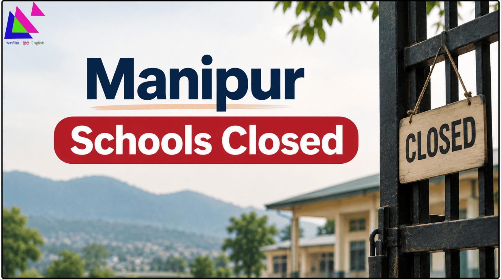 Manipur Schools Closed