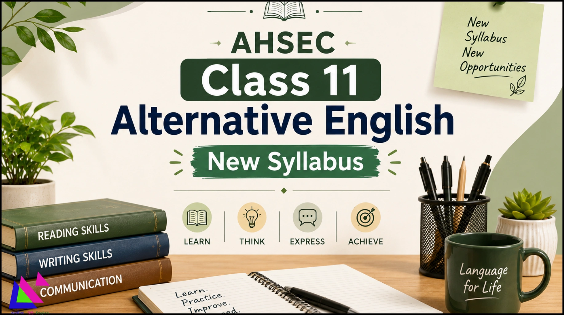 AHSEC Class 11 Alternative English Syllabus